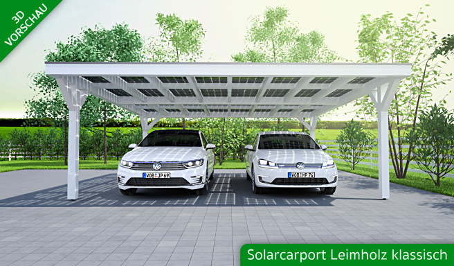 Solarcarport Vorschau